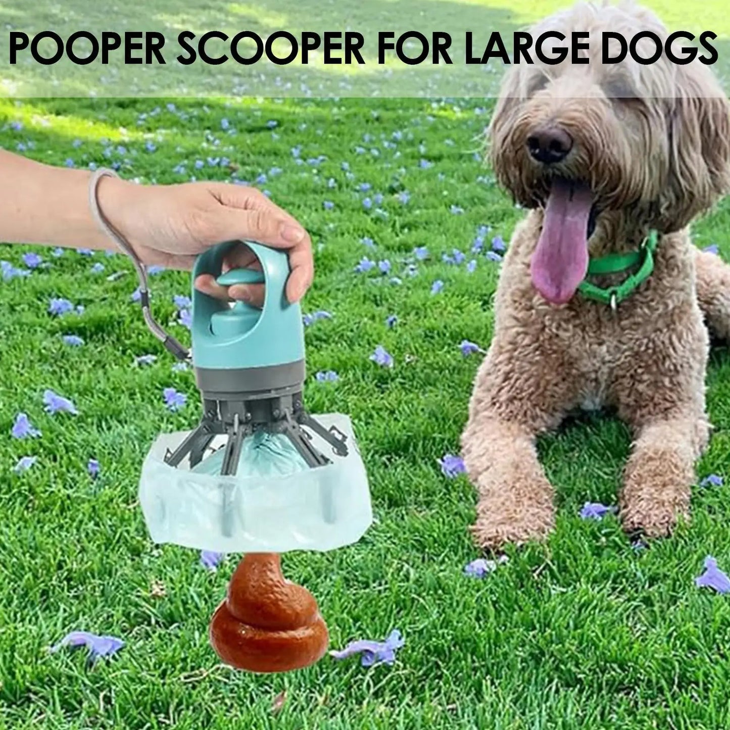 Dog Poop Picker With Bag Dispenser
