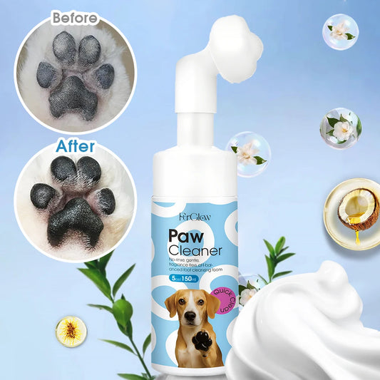 Paw Cleaning Foam with Brush