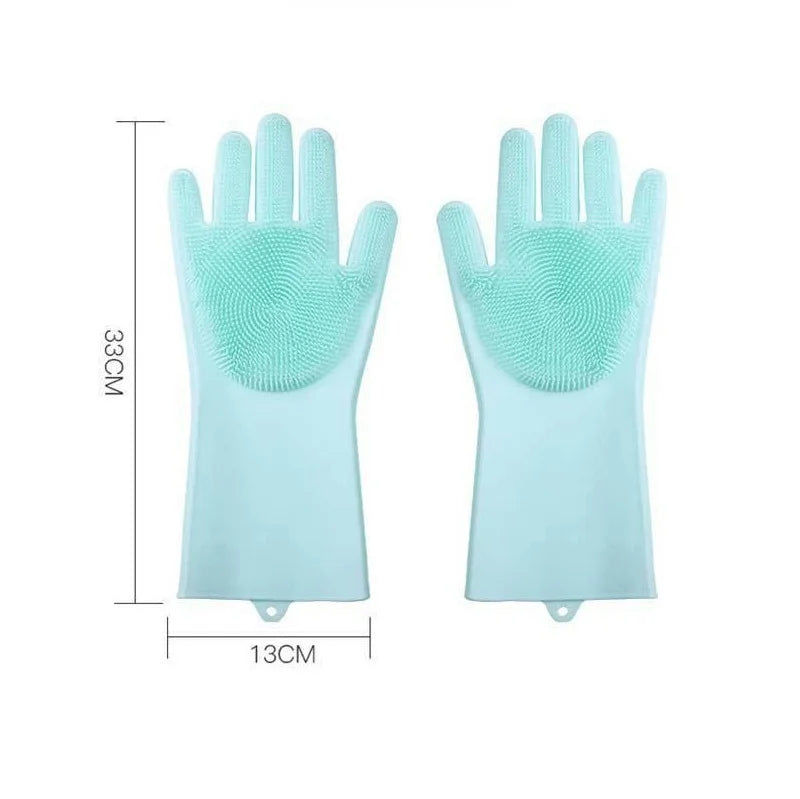 Silicone Bath-time Gloves