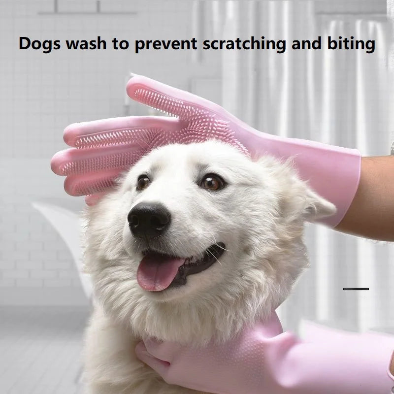 Silicone Bath-time Gloves