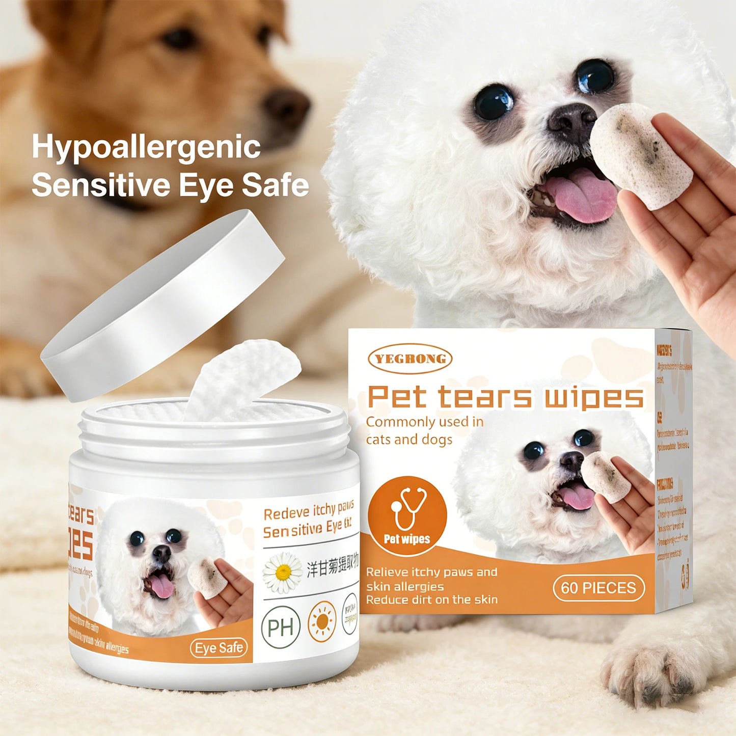 Tear Stain Wipes