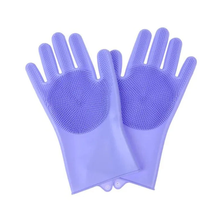 Silicone Bath-time Gloves