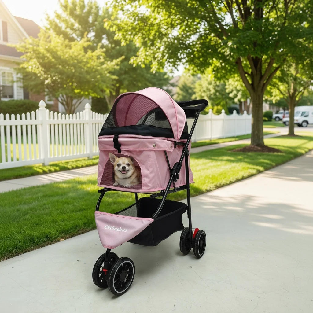 Foldable Pet Stroller