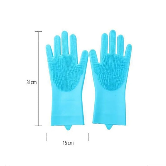 Silicone Bath-time Gloves